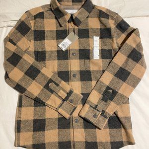 Goodfellow & Co. Grey & Tan Flannel